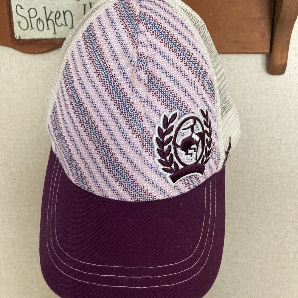 Cinch White Mesh Cap SnapBack hat
